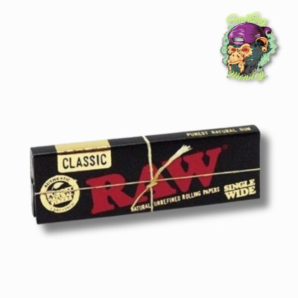 RAW CLASSIC BLACK SINGLE WIDE 70MM