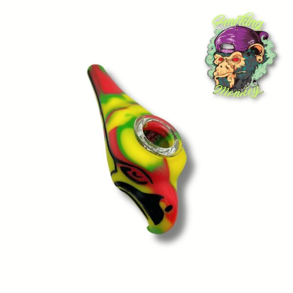 Pipa de silicón con bowl