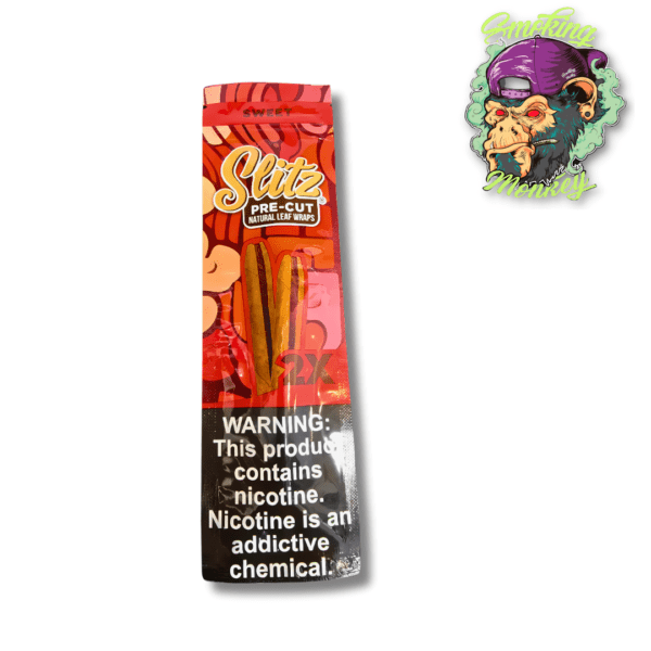 SLITZ PRE CUT NATURAL LEAF WRAPS
