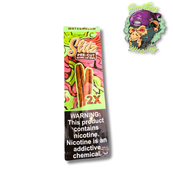 Slitz pre cut  Natural leaf wraps  Watermelon
