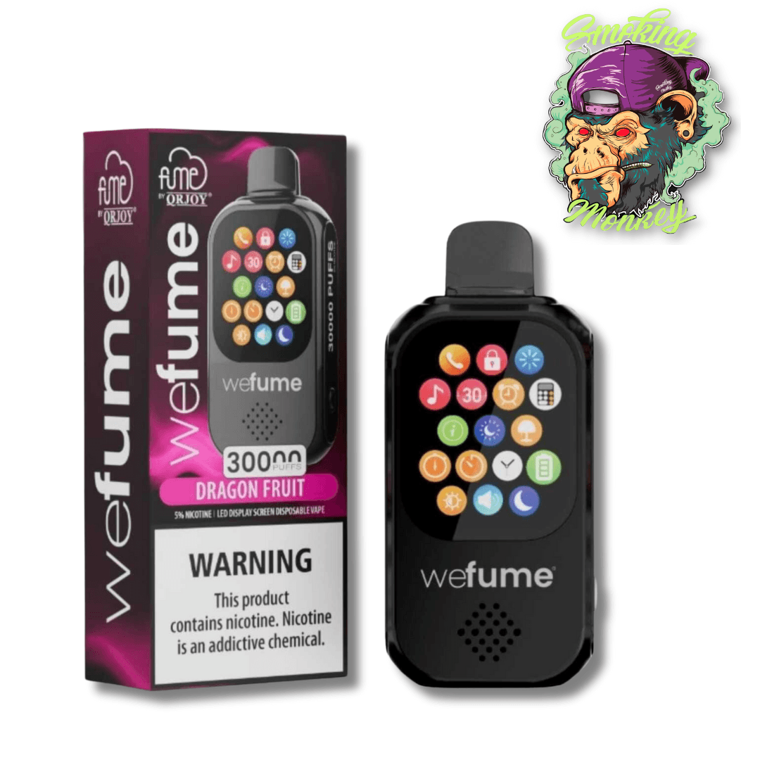 FUME BY QRJOY WE FUME 30K Dragon fruit - Smoking Monkey El Salvador