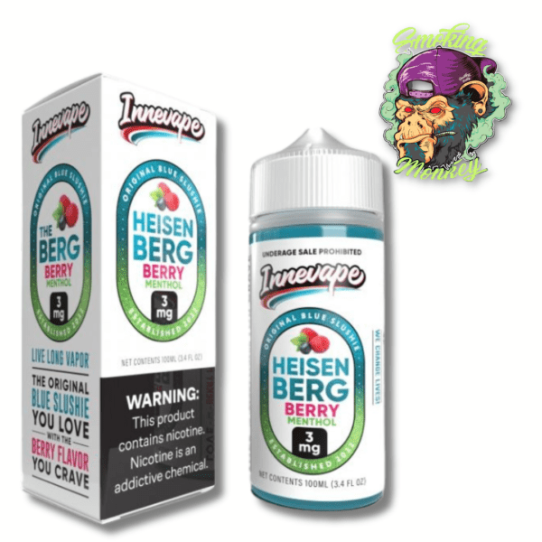 INNEVAPEHEISEN BERG BERRY MENTHOL 3MG