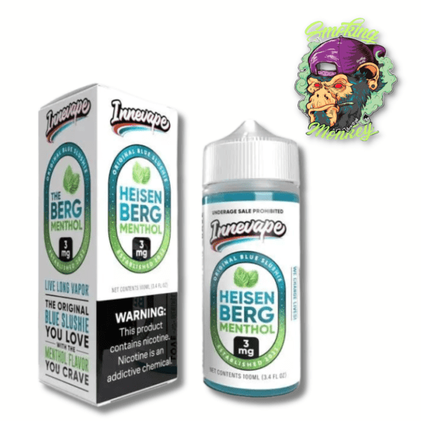 INNEVAPEHEISEN BERG  MENTHOL 3MG