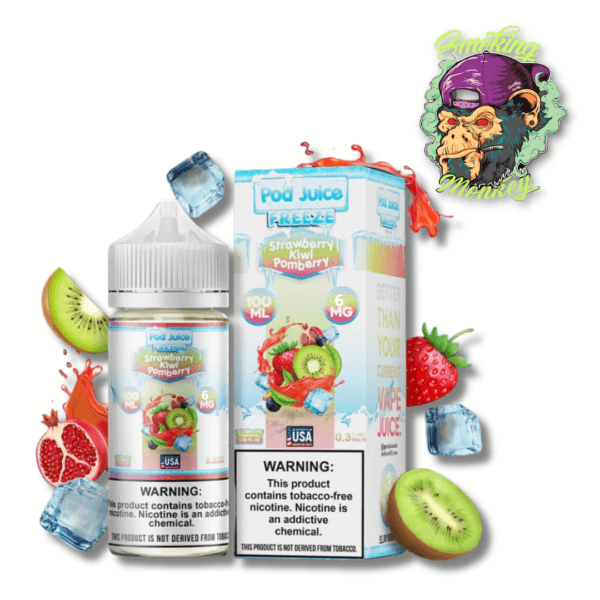 POD JUICE FREEZE STRAWBERRY KIWI POMBERRY 6MG