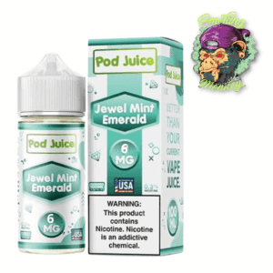 POD JUICE JEWEL MINT EMERALD 6MG