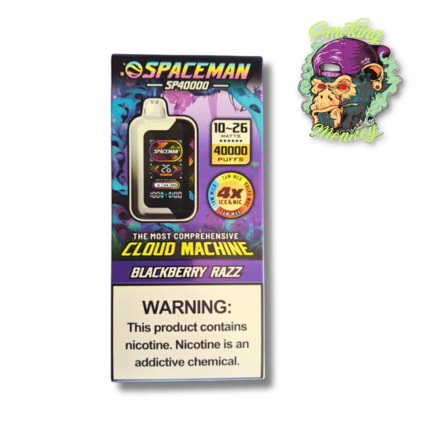 SPACEMAN SP40000 Cloud Machine Blackberry Razz