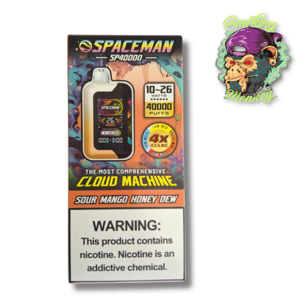 SPACEMAN SP40000 Cloud Machine  Sour Mango Honey Dew