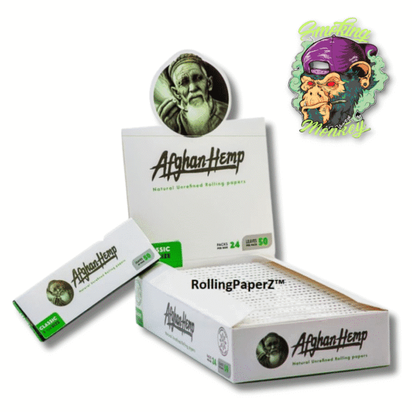 PAPEL PARA ROLAR AFGHAN HEMP 1/1/4