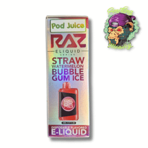 POD JUICE Straw Watermelon Bubble Gun Ice 55mg