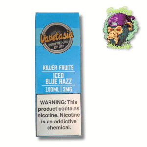 Vapetasia Killer Iced Blue Razz 3MG